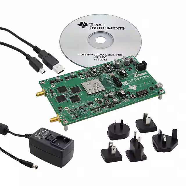 ADS54RF63-ADX4 Texas Instruments  Cartes d'évaluation - Convertisseurs analogique-numérique (CAN)